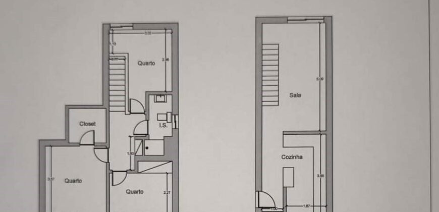 Apartamento T3 – Duplex – Benfica